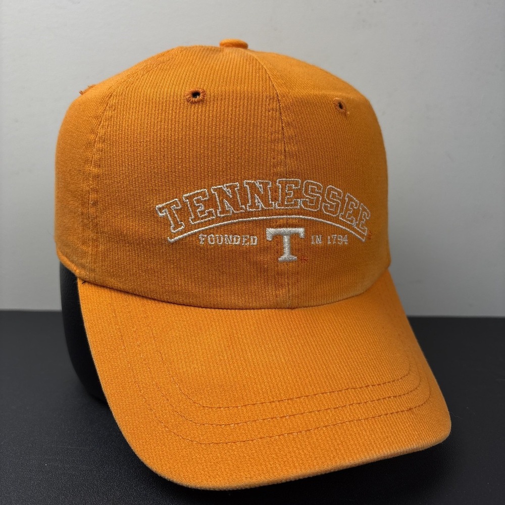 Vintage 90s Sports Specialties Tennessee Volunteers Strapback Hat Orange Power T